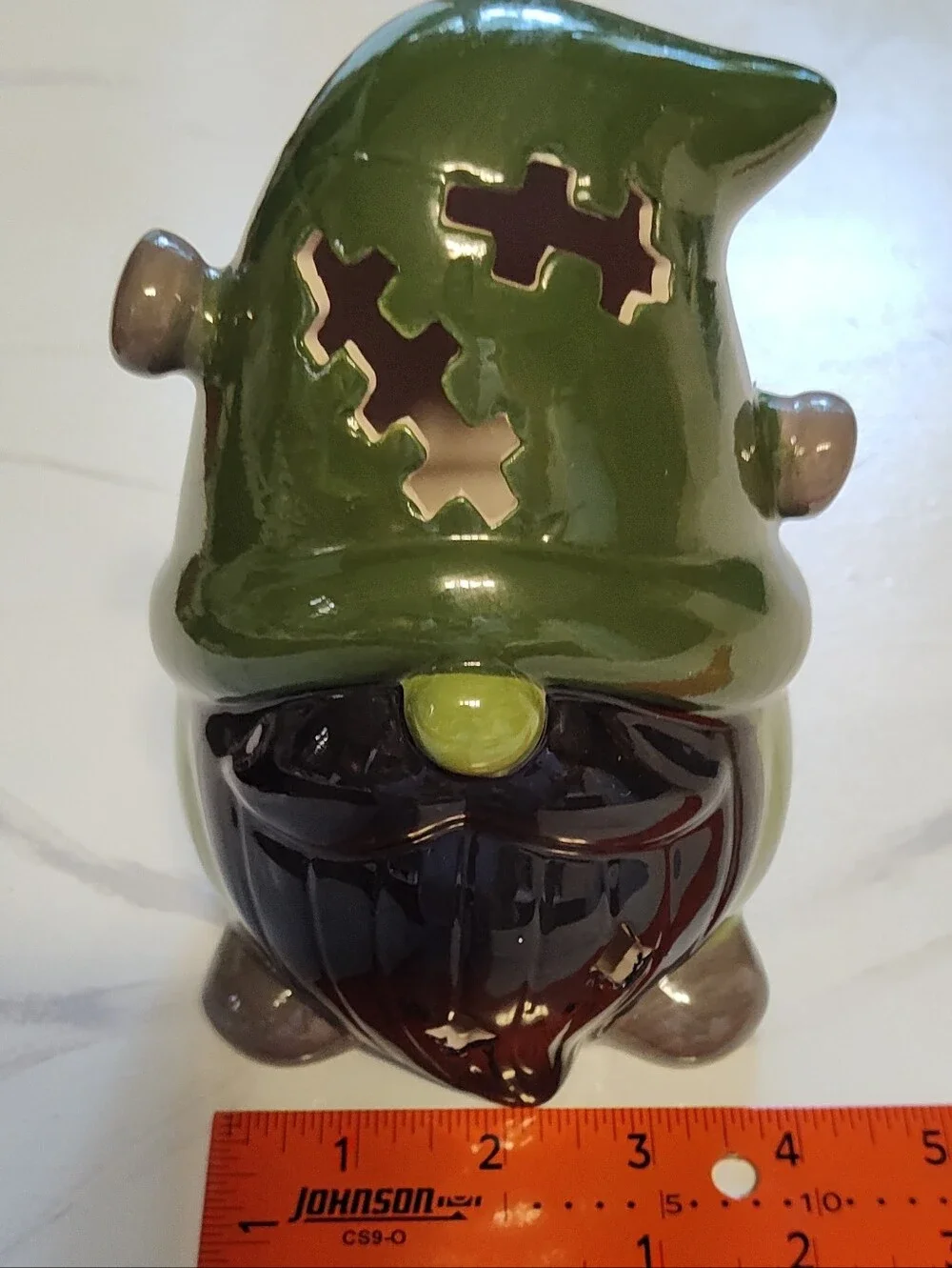 Target 2023 Bullseye Playground Ceramic Frankenstein Gnome Light Up Halloween